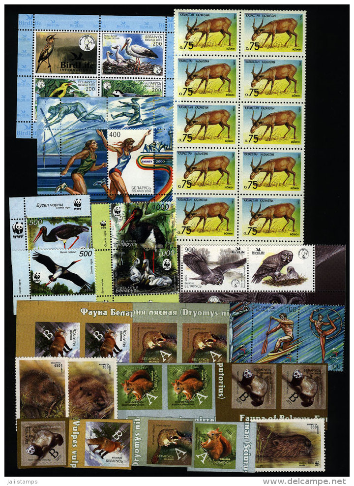 39 Souvenir Sheets And Several Stamps, All VERY THEMATIC, Of Countries Under Sovier Control, MNH, Excellent... - Lots & Kiloware (mixtures) - Max. 999 Stamps
