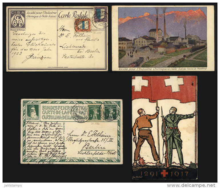 2 Beautiful Cards Posted In 1917 And 1922, Interesting! - Covers & Documents