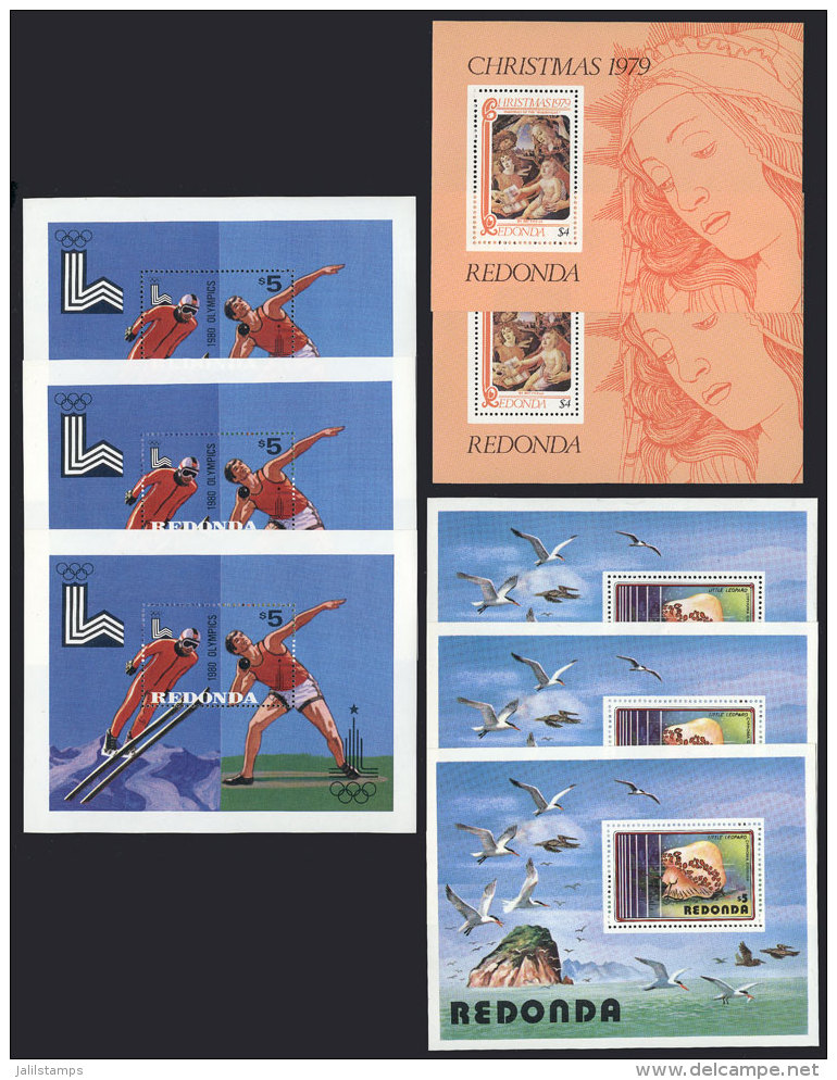 8 Souvenir Sheets Unlisted By Yvert, Unmounted, Excellent Quality, Very Thematic, Little Duplication! - Other & Unclassified