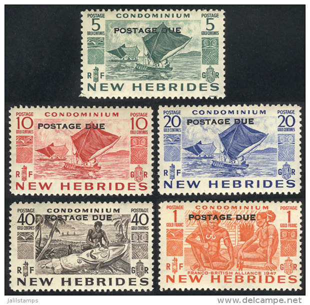 Sc.J11/J15, 1953 Complete Set Of 5 Values With Perforation 12½, Unmounted, VF Quality, Catalog Value US$27. - Ungebraucht