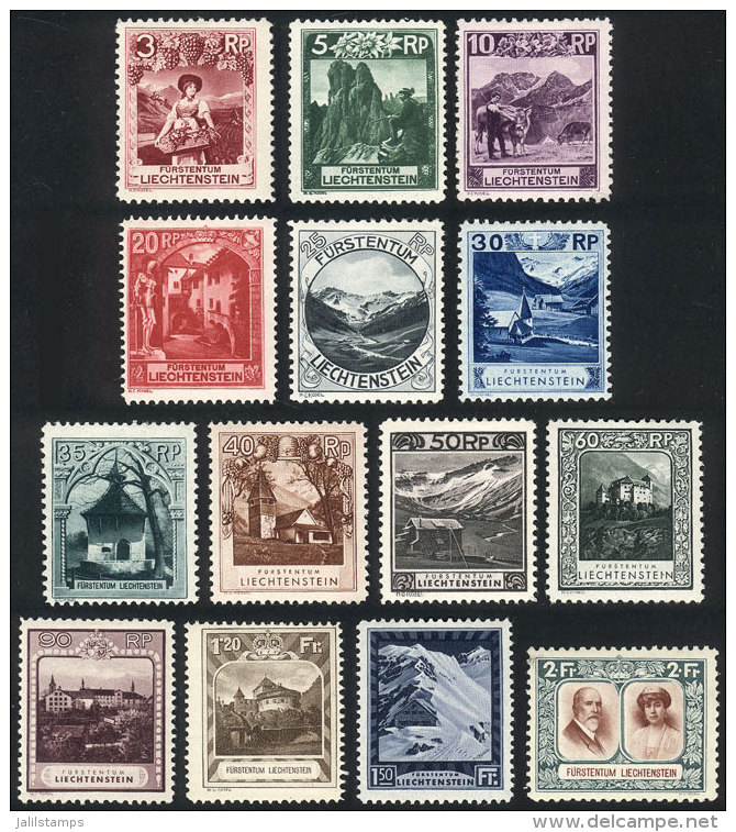 Sc.94/107, 1930 Complete Set Of 11 Values, Mint Lightly Hinged, Very Fresh, VF Quality, Catalog Value US$555+ - Ungebraucht