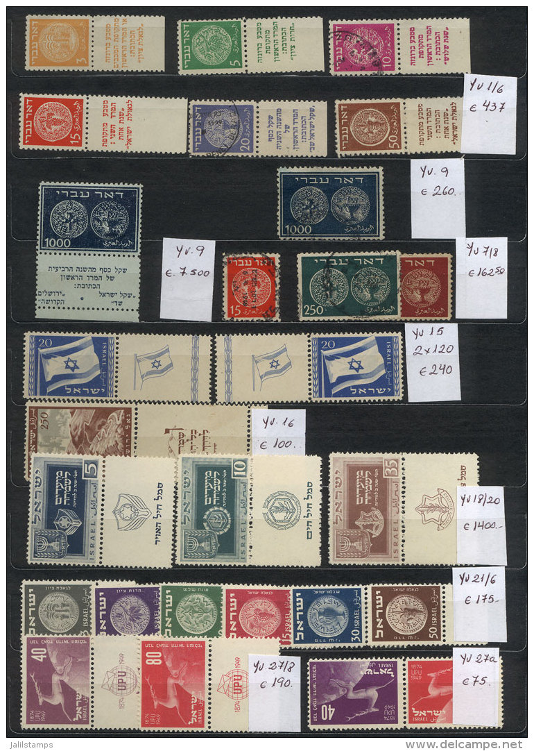 Collection Mounted In Stockbook, Including Many Valuable And Scarce Stamps And Sets, Yvert Catalog Value Euros... - Lots & Serien
