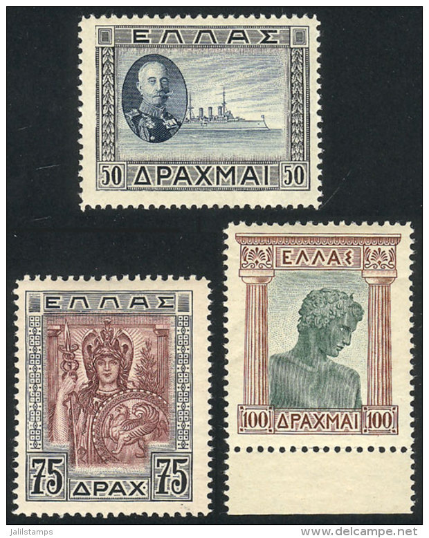 Sc.378/380, 1933 Complete Set Of 3 Values, Mint Very Lightly Hinged (they Look Unmounted), Excellent Quality, Very... - Unused Stamps