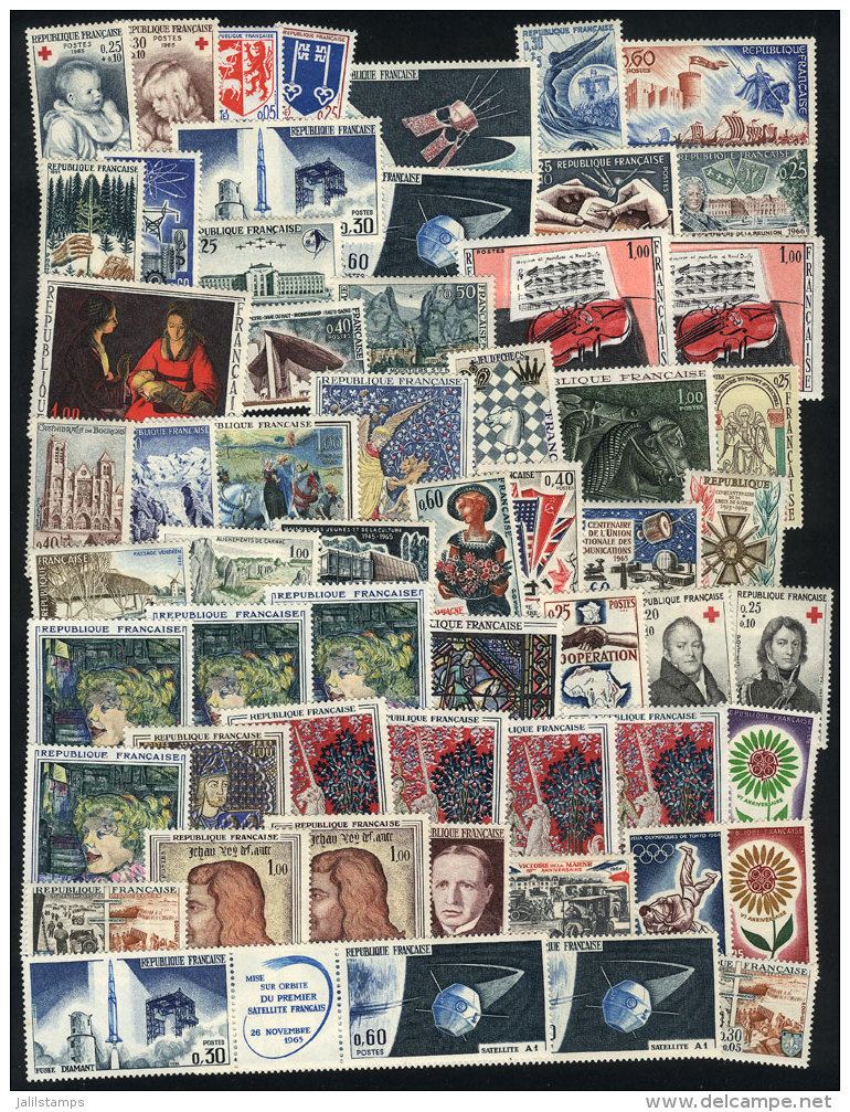 Lot With Large Number Of Stamps Issued In 1960/70s, All MNH And Of Excellent Quality! - Collections