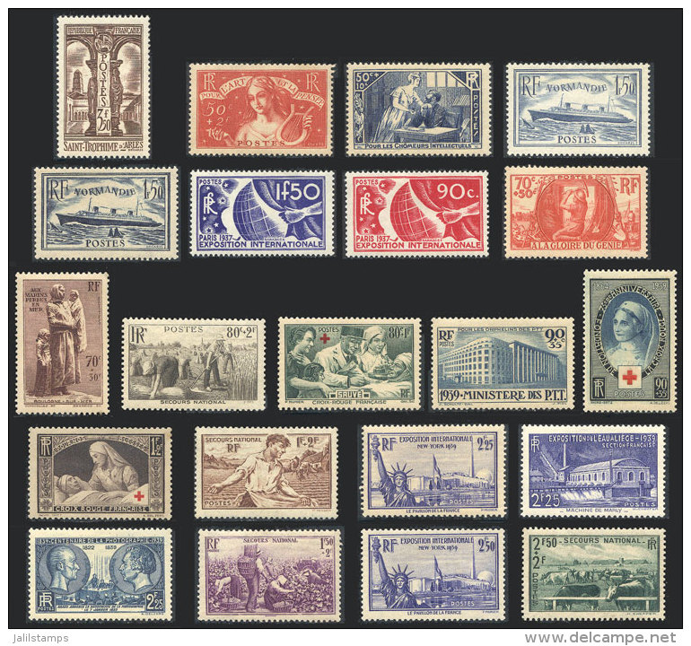 Lot Of Unused Stamps, In General Very Lightly Hinged And Of Excellent Quality, Scott Catalog Value US$650, Good... - Sammlungen