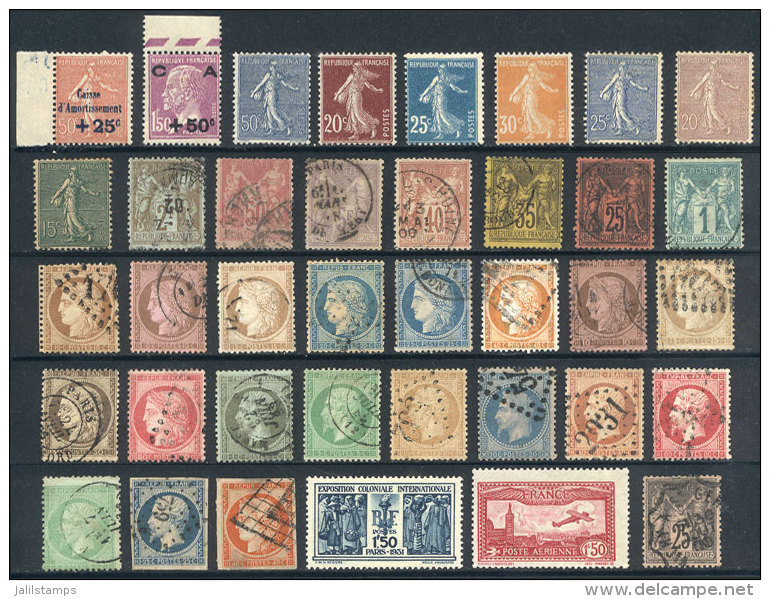 Interesting Group Of Used And Mint Stamps (several Unmounted, Including Old Issues), General Quality Is Very Fine... - Collections