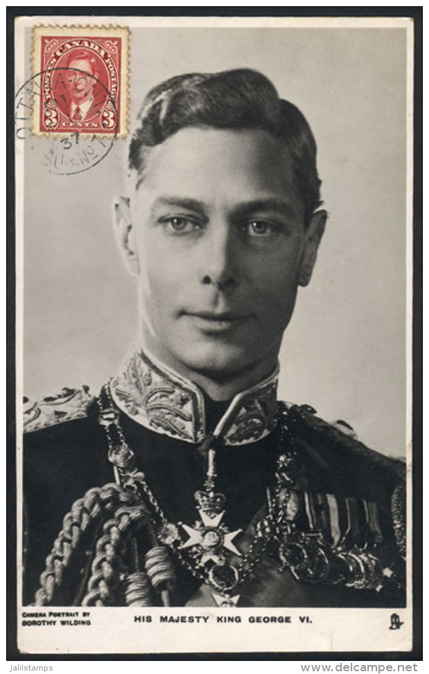 King George VI, Maximum Card Of 11/MAY/1937, VF Quality - Maximum Cards