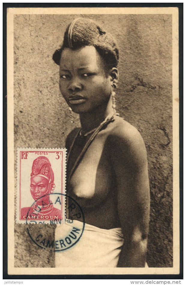 Maximum Card Of NO/1948: Native Woman, Ethnics, VF - Other & Unclassified