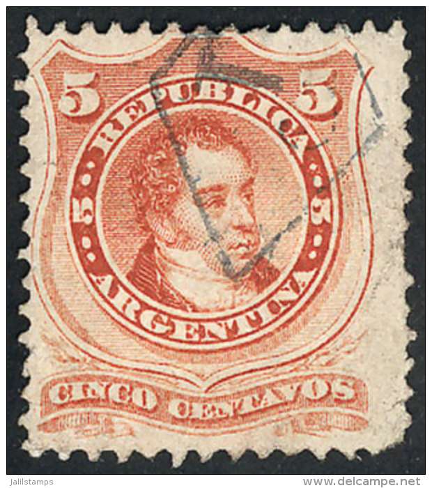 GJ.38, With The Very Rare "carteria" Cancel "J In Rhombus", Very Fine Quality! - Other & Unclassified