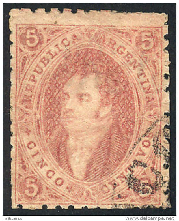 GJ.20, 3rd Printing, Very Good Carminish Dun-red Color, Clear Impression, Superb! - Used Stamps