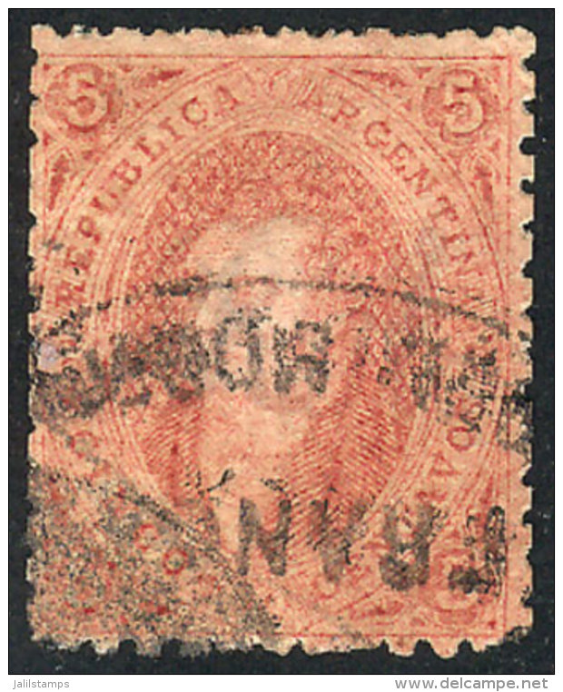 GJ.20, 3rd Printing, Double Cancellation: 'FRANCA DEL MORRO' Oval + Circular Mark To Be Determined, Excellent... - Used Stamps