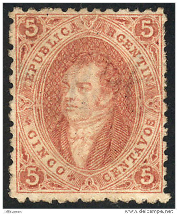 GJ.20, 3rd Printing, Unused, FIRST STAGE OF PLATE B, Perfectly Printed (one Of The First Examples Printed With... - Unused Stamps