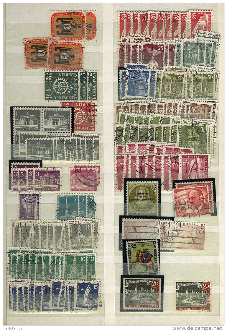 Stock Of Stamps Mounted In Large Stockbook, Mint And Used, Very Fine General Quality, HIGH CATALOGUE VALUE, Good... - Other & Unclassified
