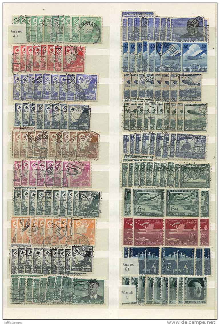 Stock Of Circa 1940/50s, Mint And Used Stamps Mounted In Stockbook, Completely Unchecked (though Some Stamps Can... - Other & Unclassified