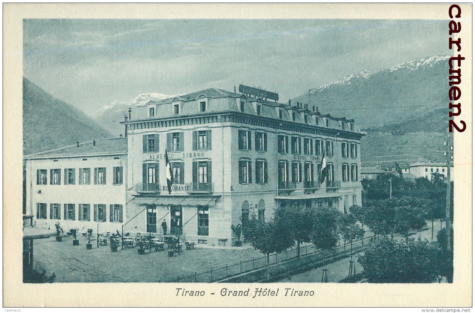 TIRANO GRAND HOTEL TIRANO LOMBARDIA ITALIA - Altri & Non Classificati