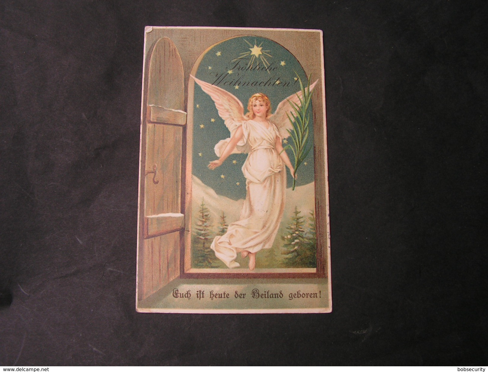 Engel Litho Heiland , Aus Münster Elsass Nach Nancy 1909 - Angels