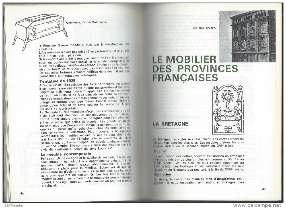 Edit Larousse - Histoire Des Styles Décoratifs De 194 Pages - Décoration Intérieure