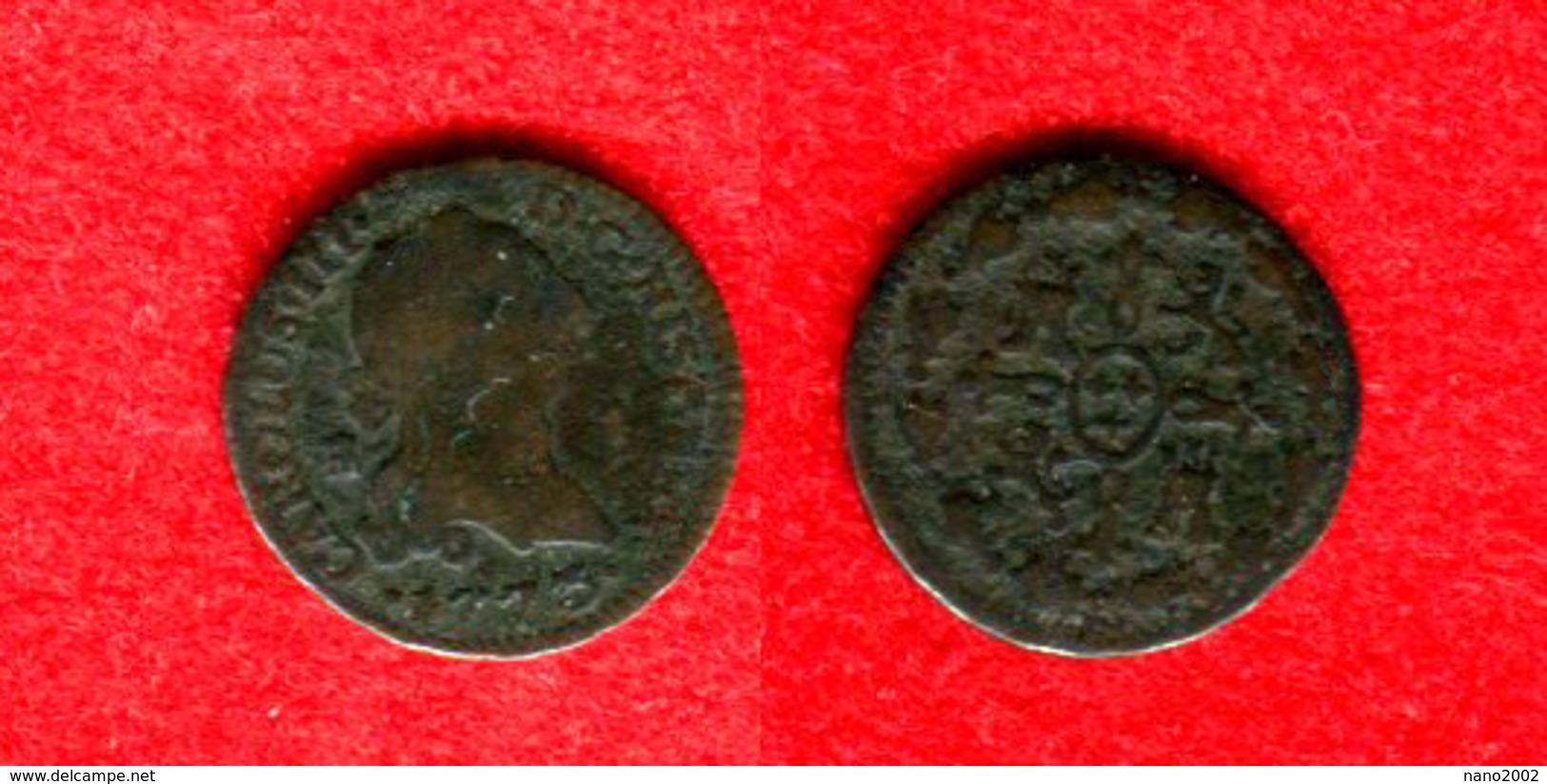 ESPAGNE - ESPAÑA - SPAIN -  CARLOS III -1 MARAVEDI 1773 SEGOVIA -  SCARCE - Autres & Non Classés