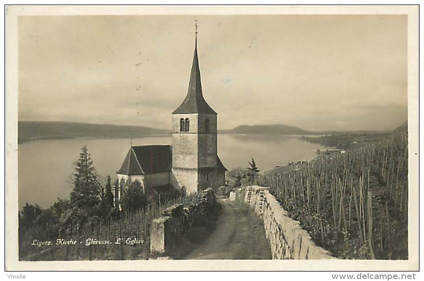 PIE-16 - 1172 :   LIGERZ KIRCHE  GLERESSE EGLISE - Gléresse