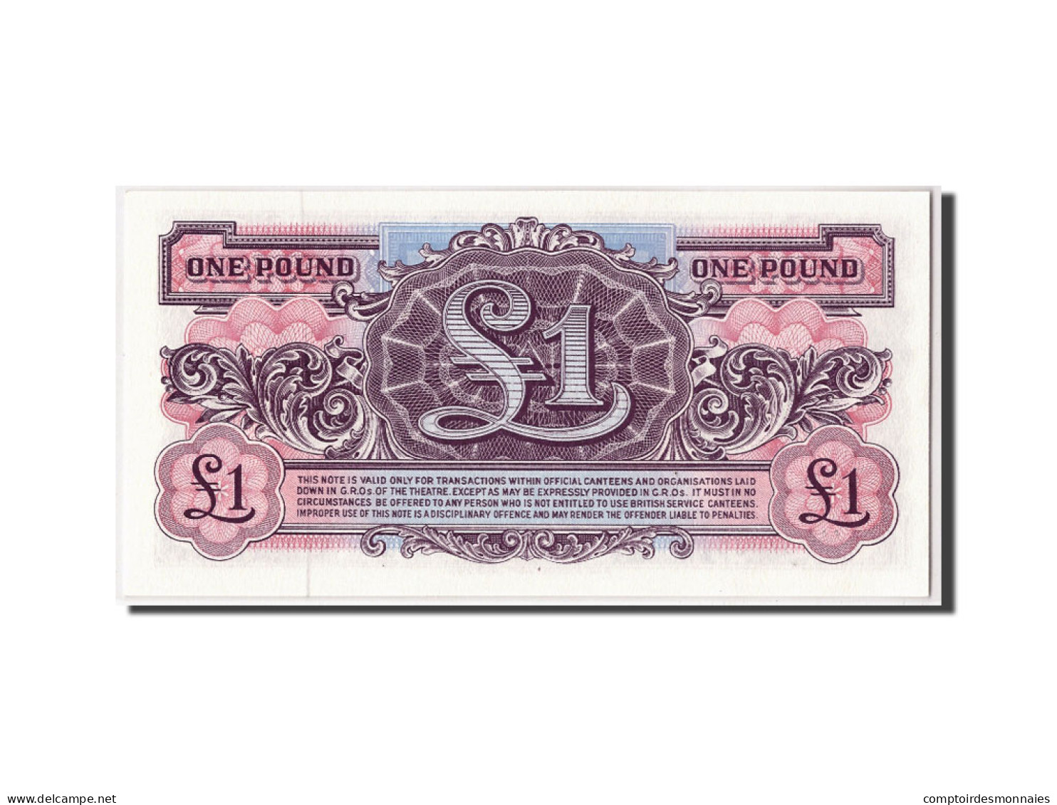 Billet, Grande-Bretagne, 1 Pound, Undated (1948), KM:M22a, NEUF - Fuerzas Armadas Británicas & Recibos Especiales