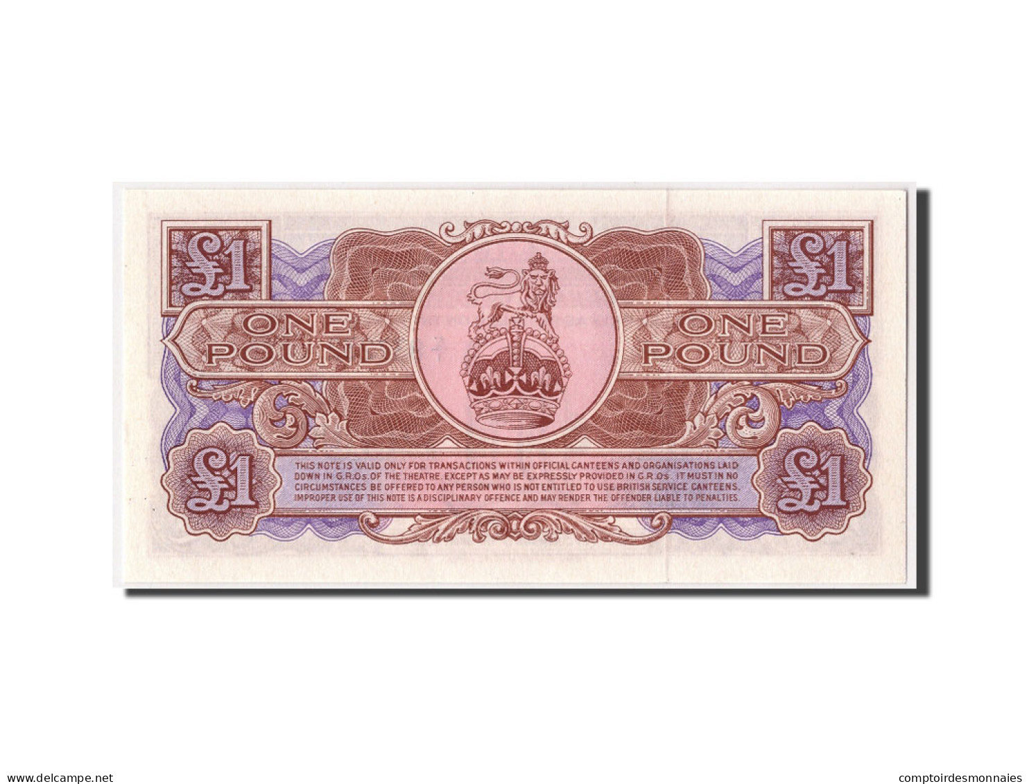 Billet, Grande-Bretagne, 1 Pound, Undated (1956), KM:M29, NEUF - British Armed Forces & Special Vouchers