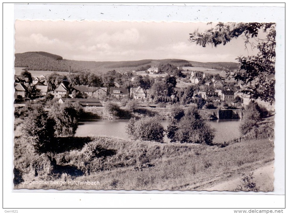 5912 HILCHENBACH, Teilansicht, 1954 - Hilchenbach