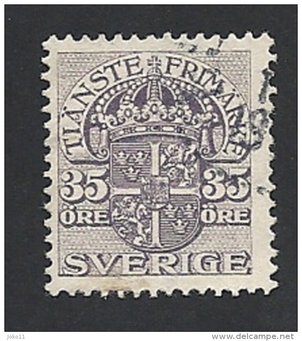 Schweden, Dienstpost, 1911, Michel-Nr. 43, Gestempelt - Dienstmarken