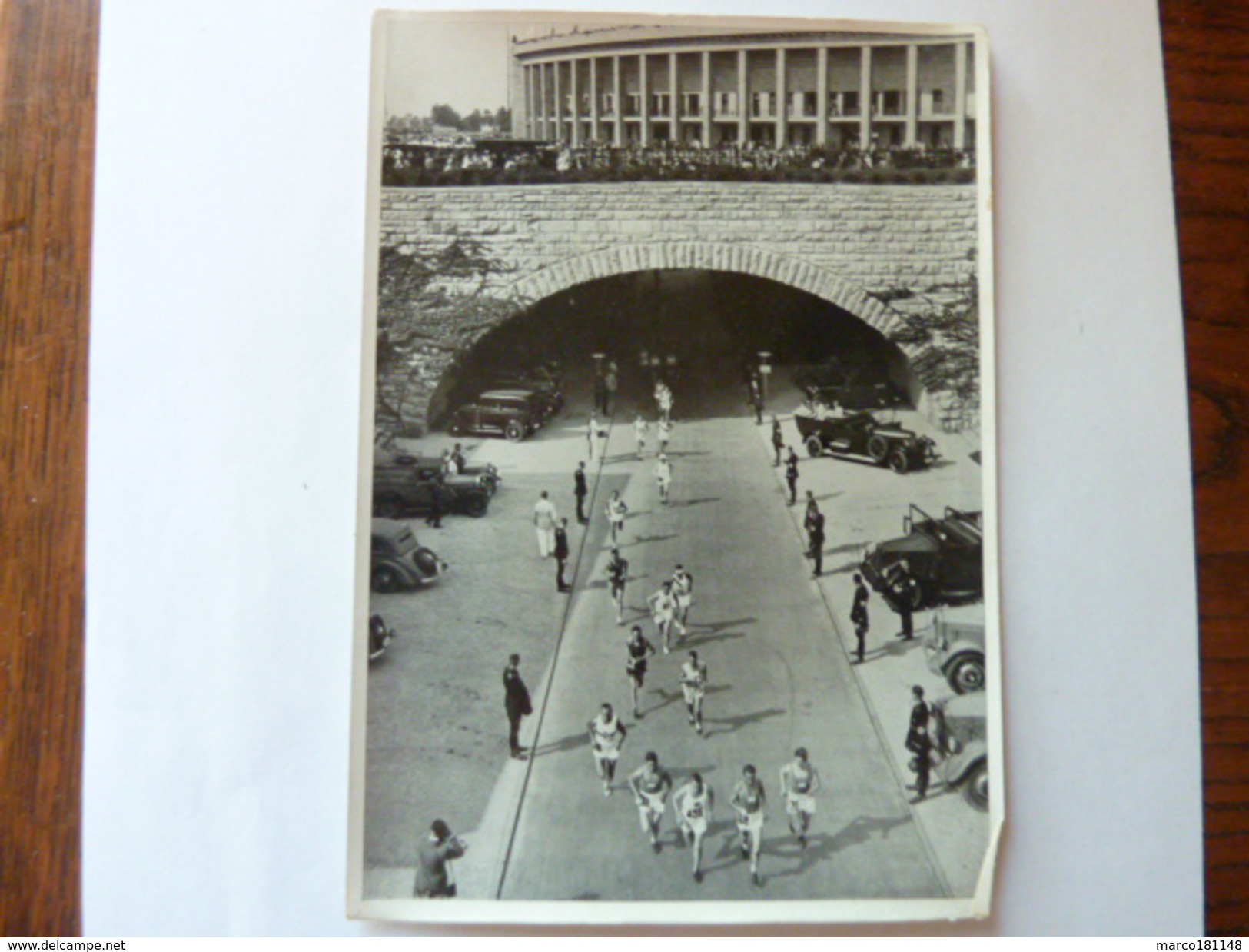 OLYMPIA 1936 - Band II - Bild Nr 63 Gruppe 59 - Marathon - Sport