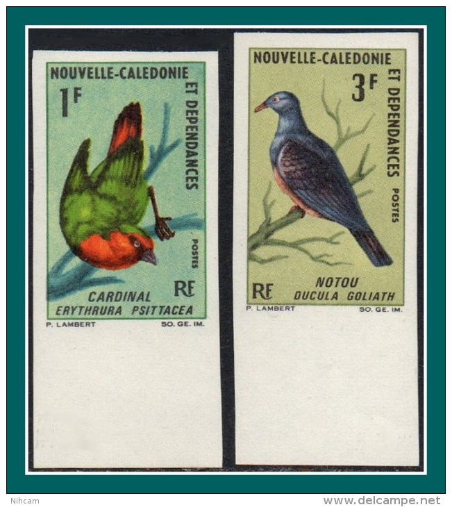 NC Non Dentelé N° 330 /1 **   BDF Oiseaux Birds Notou Cardinal - Non Dentelés, épreuves & Variétés