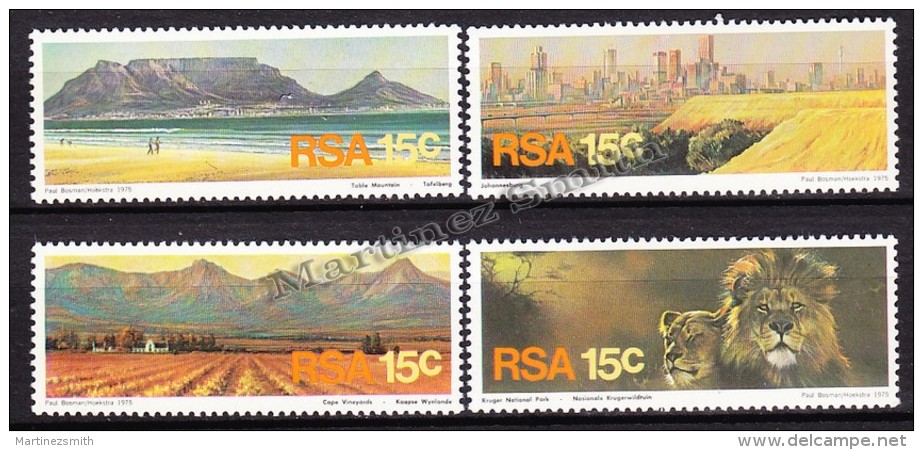 South Africa - Afrique Du Sud - Africa Sur  1975 Yvert 393 - 396 Tourism - MNH - Ongebruikt