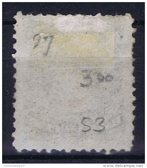 Canada: 1868  SG Nr 54 Not Used (*) SG  Grey Black - Ongebruikt