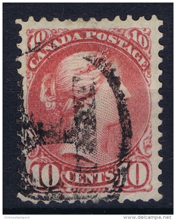 Canada: 1890  SG Nr 109   Used  Salmon Pink - Oblitérés