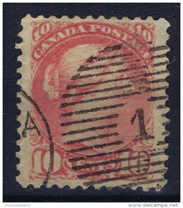 Canada: 1890  SG Nr 109   Used  Salmon Pink - Oblitérés