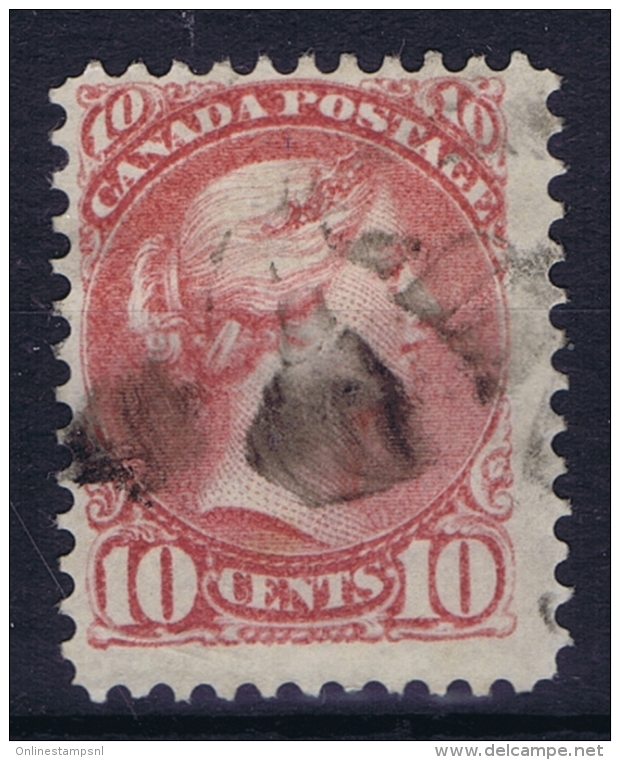 Canada: 1890  SG Nr 109   Used  Salmon Pink - Oblitérés