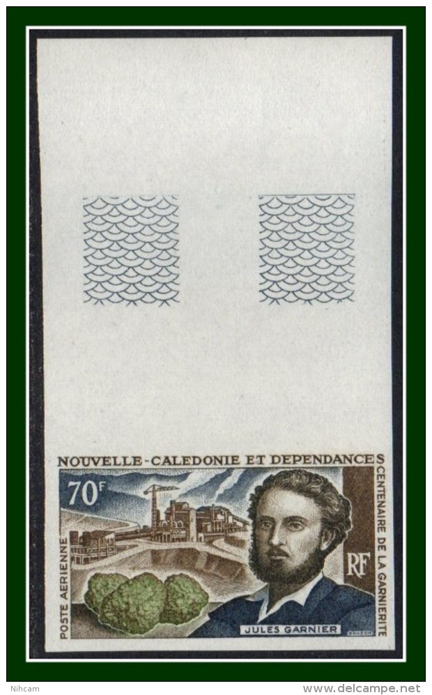 NC Non Dentelé N° PA 95 ** BDF Minéraux Nickel Garniérite J. Garnier - Sin Dentar, Pruebas De Impresión Y Variedades