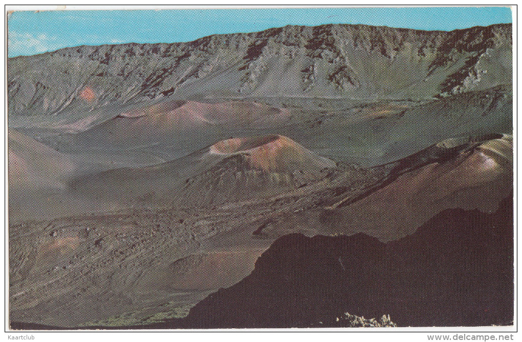 Maui: Haleakala Crater's Volcanic Landscape - Puu O Pele, Kamoalil And Kalua  - (Hawaii - USA) - Maui