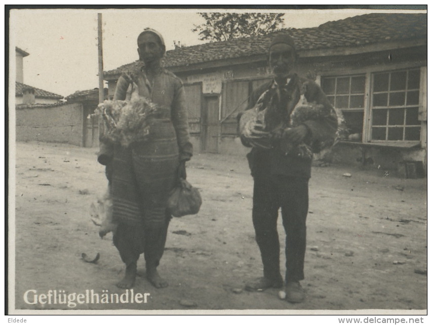 Serbien  Macedonia Types    Feldpost Zigeuner Tzigane Gypsies To Mekingen Thionville WWI 1917 - Serbie