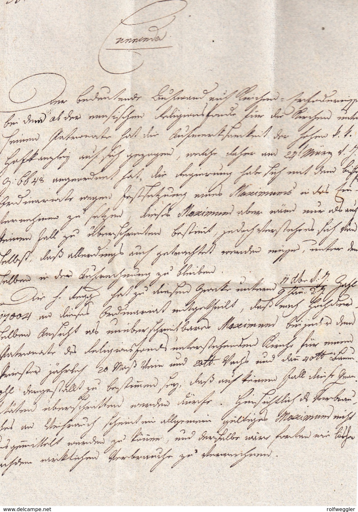 Österreich OÖ LINZ Im Kreis12.1.1832 Vorphila Brief - ...-1850 Vorphilatelie
