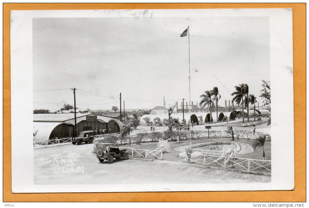 Agana Guam 1950 Real Photo Mailed - Guam