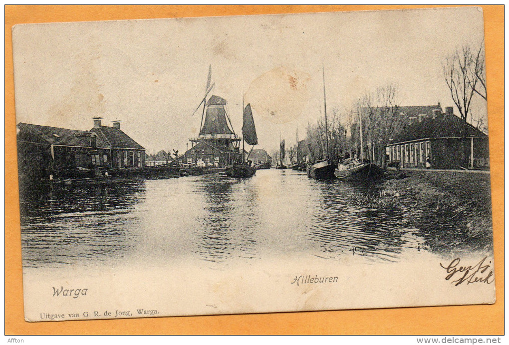 Wergea Warga 1905 Postcard Mailed - Sonstige & Ohne Zuordnung