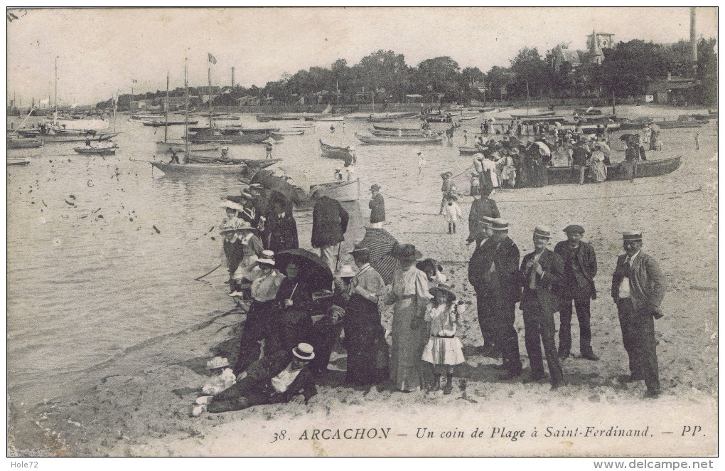 33 - Arcachon (Gironde) - Un Coin De Plage à Saint Ferdinand - Arcachon