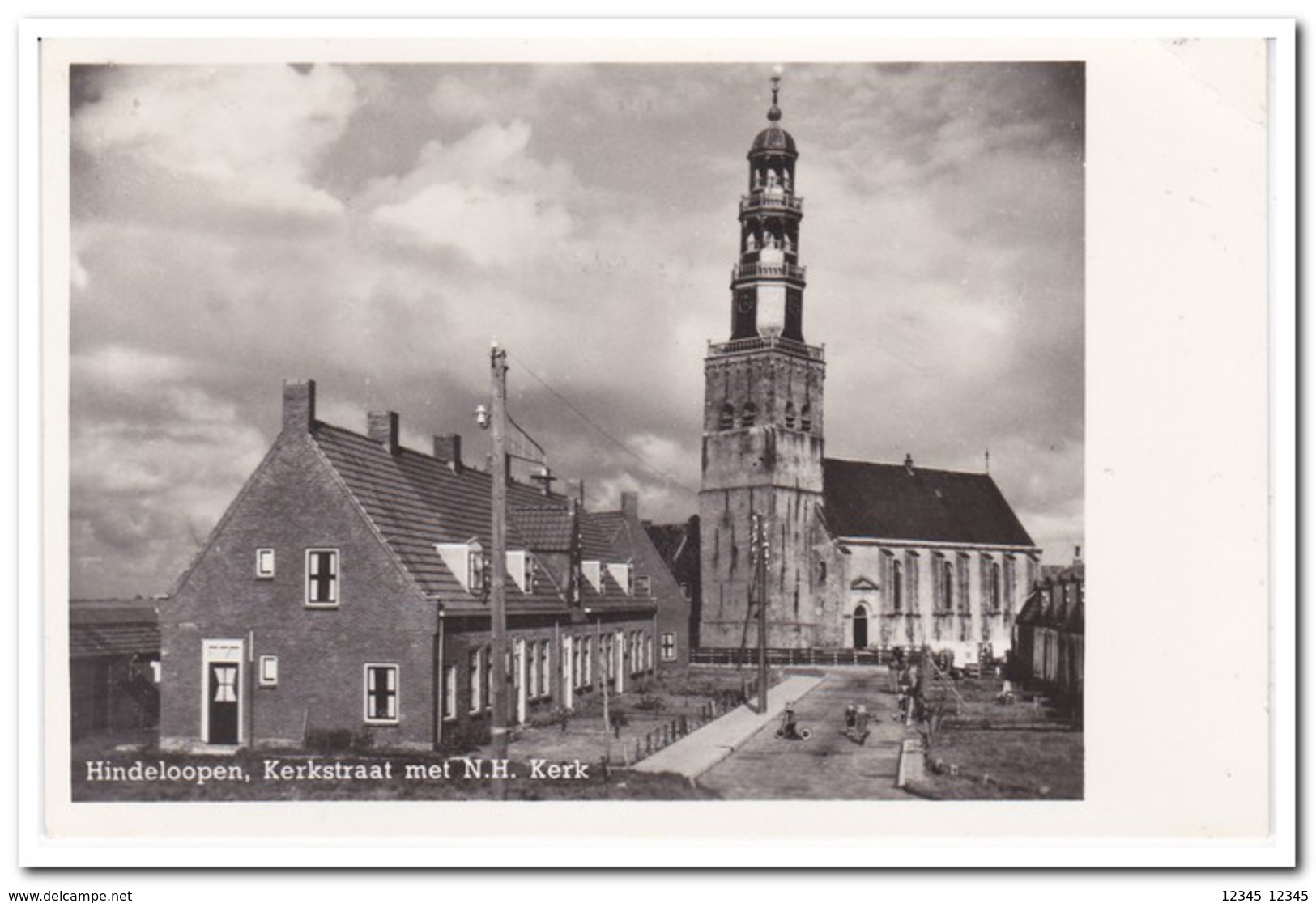 Hindeloopen, Kerkstraat Met N.H. Kerk - Hindeloopen