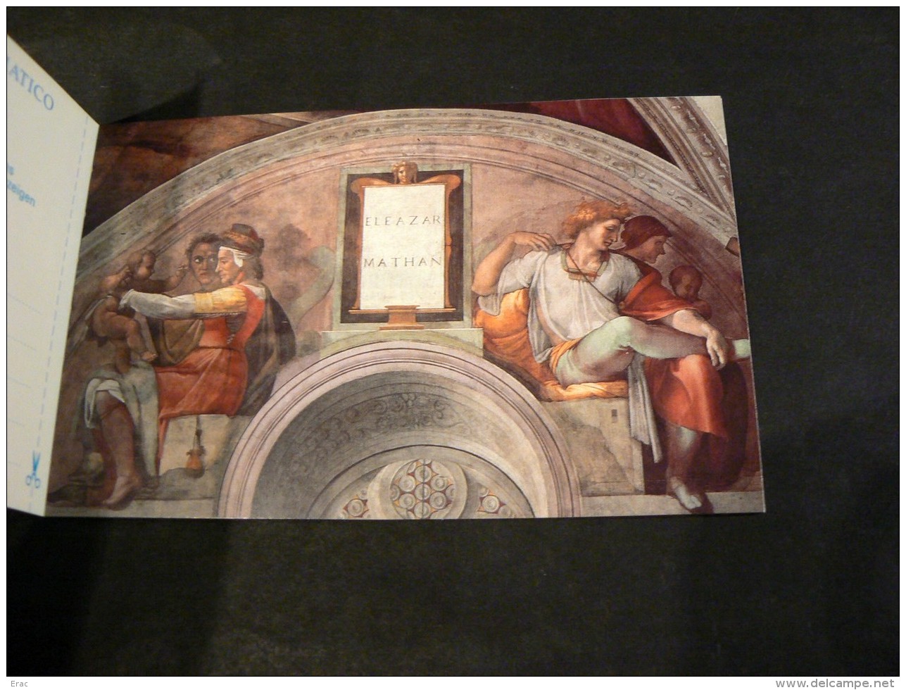 Vatican  - 1991 - Carnet Neuf ** - Restauration Chapelle Sixtine - Libretti