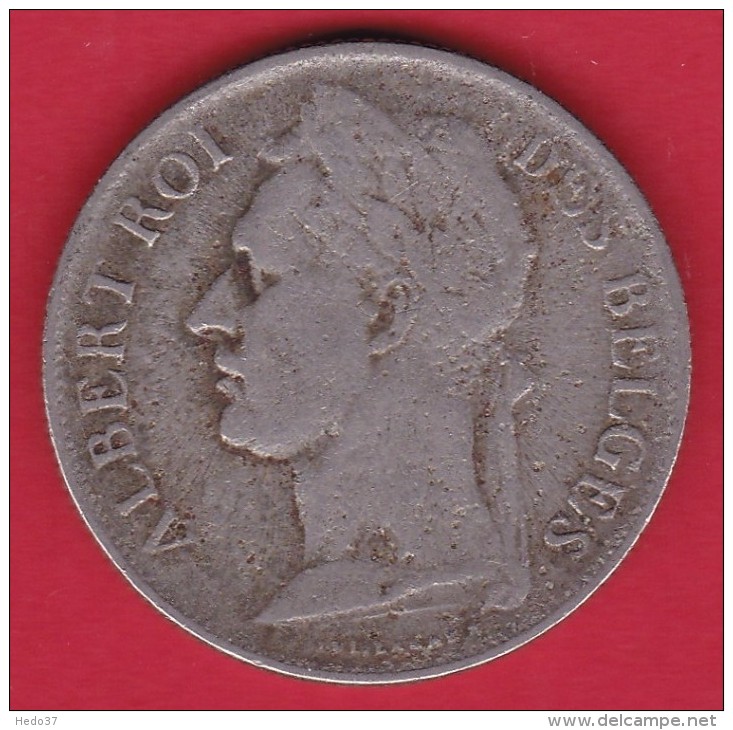 Congo Belge - 1 Franc 1922 - 1910-1934: Albert I