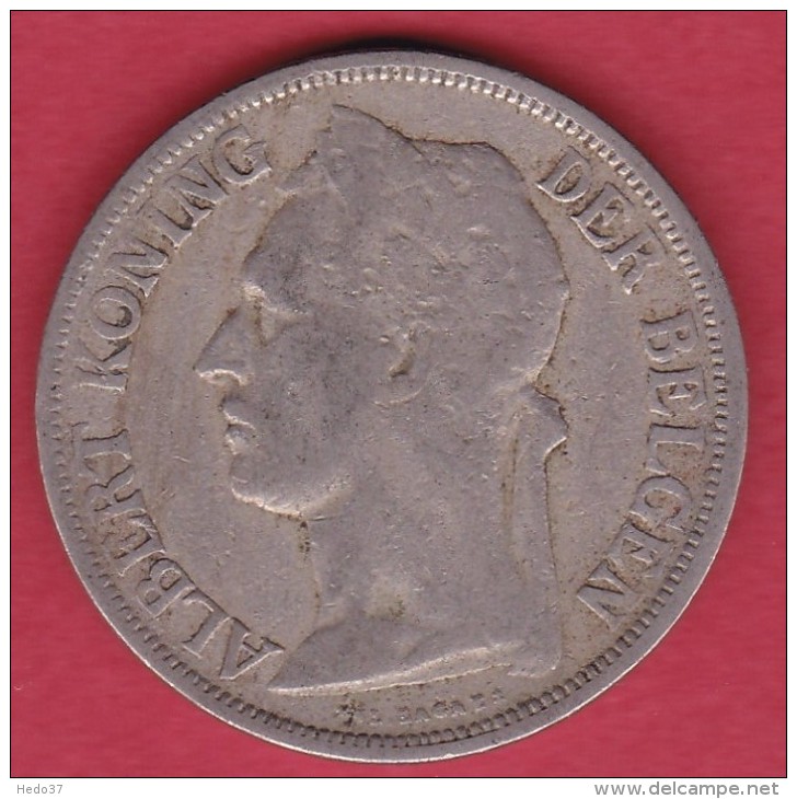 Congo Belge - 1 Franc 1925 - 1910-1934: Albert I