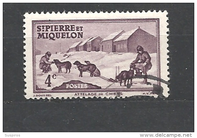 ST. PIERRE & MIQUELON  1938 Local Motives YVERT 169 - Unused Stamps