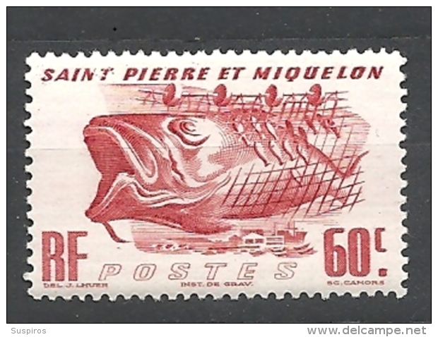 ST. PIERRE & MIQUELON  1947 Local Motives     YVERT 329 MNH - Neufs