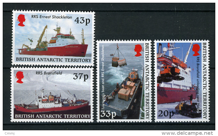 2000 - BRITISH ANTARCTIC TERRITIRY -  Mi.  Nr. 307/310 -  NH - ( **) - (G-EA - 25) - Nuovi