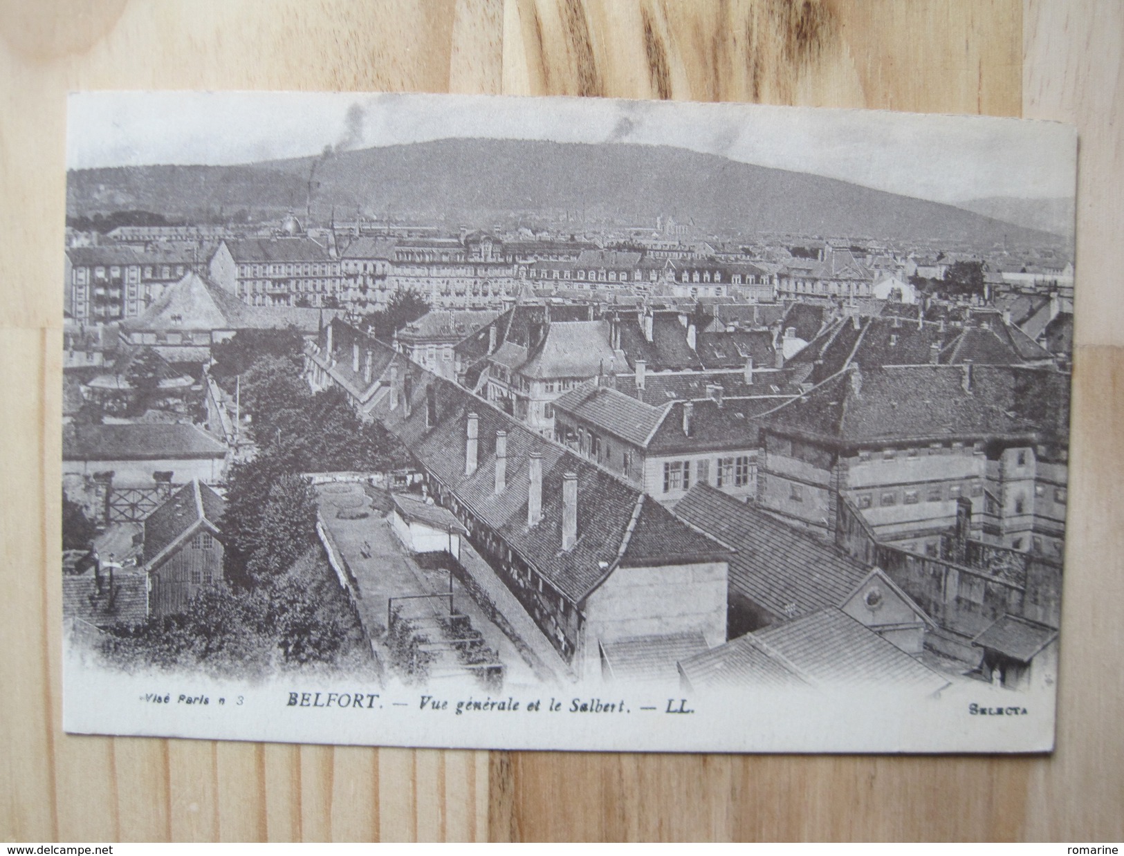 Belfort - Vue Générale Et Le Salbert - Belfort – Siège De Belfort