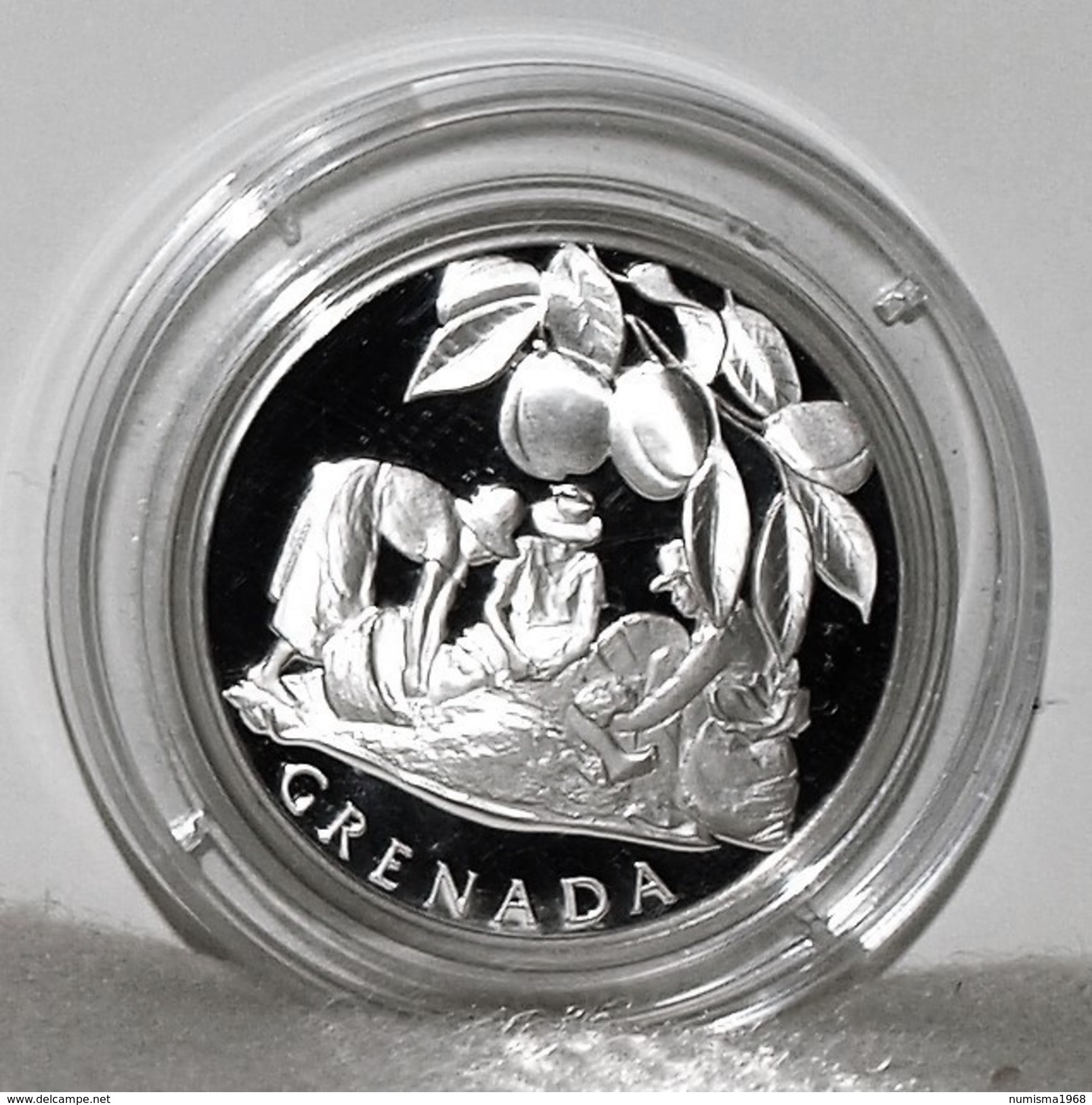 Proof/PP Silber/Silver Medal/Medaille UN/UNO Zu Ehren Von/Tribute To Grenada, 1978 - Autres – Océanie